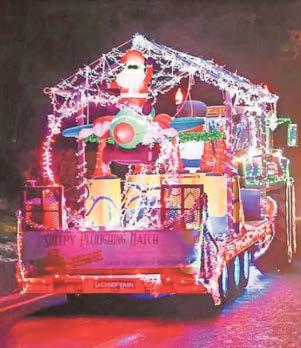 Santa's ditching his sleigh to join festive tractors in charity run