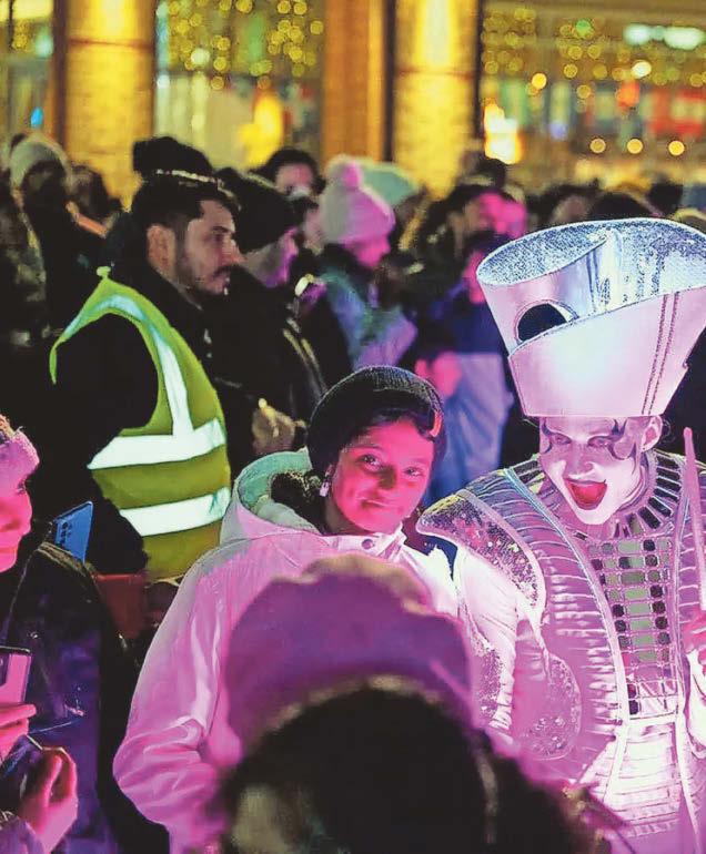 Festive fun in the city