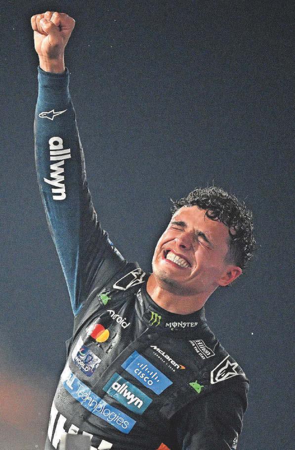 I reached another level, says title champ Lando