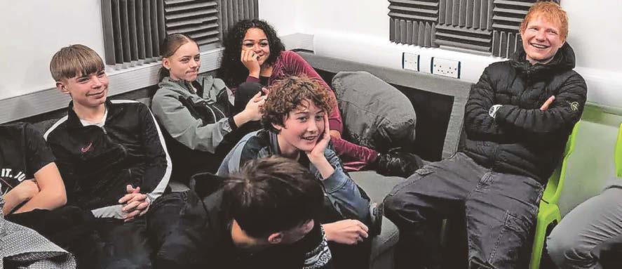 Singing superstar's visit to Cov school