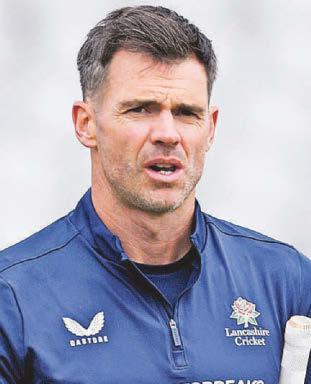 Anderson is named Red Rose skipper