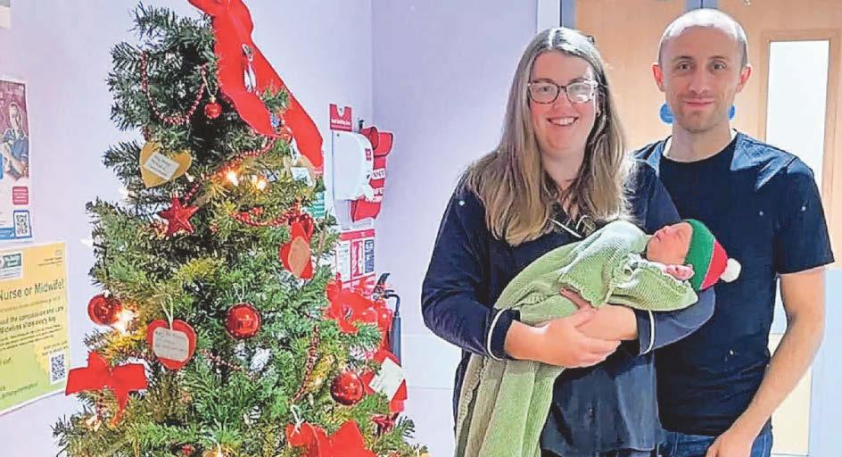 NEWBORN BABIES BRING CHRISTMAS JOY TO FAMILIES