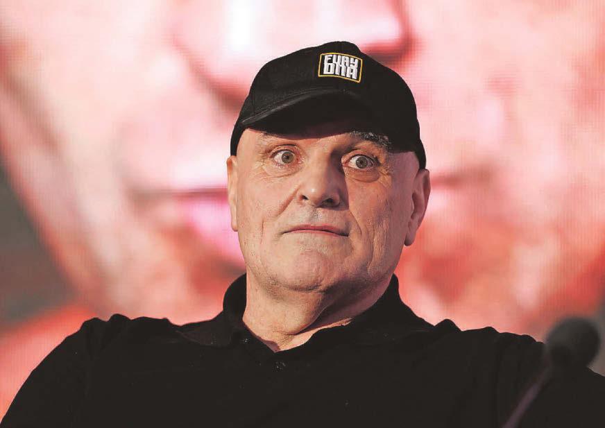 Tears for Fury as he talks of his Tyson row