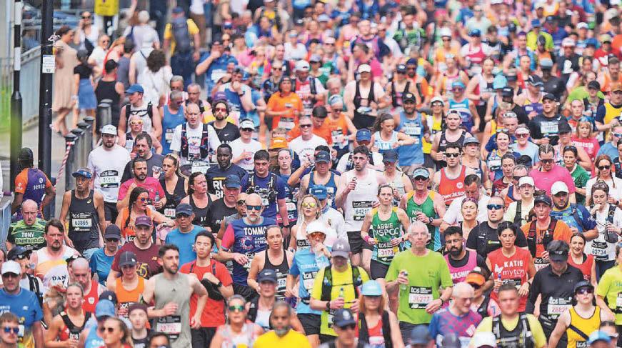 VETERAN IS RUNNING MARATHON TO HELP ARMED FORCES