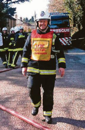 Firefighter's long and loyal service to his community