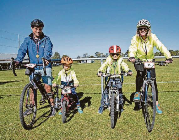 Choice of routes on charity cycle ride