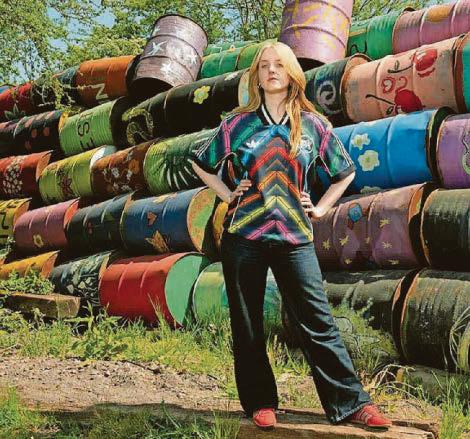 Football shirt for festival fashionistas