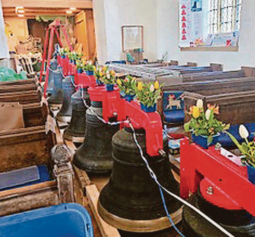 Bells ring out in full peal for first time in 100 years thanks to appeal