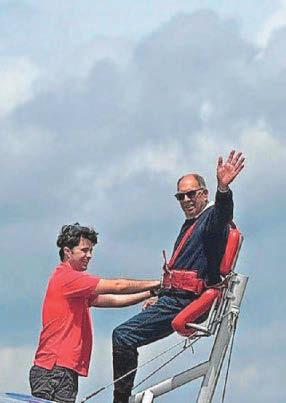 Wing walking in the air...