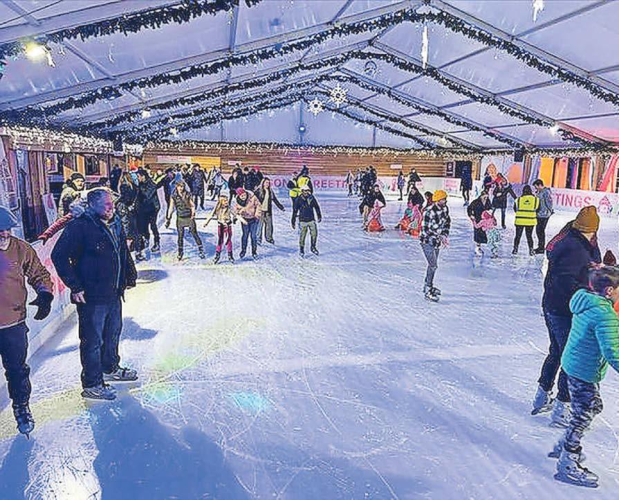 Skate expectations! Shopping village's festive ice rink returns