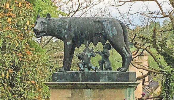 Two arrests after statues stolen from rural manor