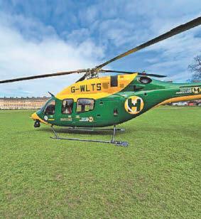 Air ambulance called 600 times so far this year