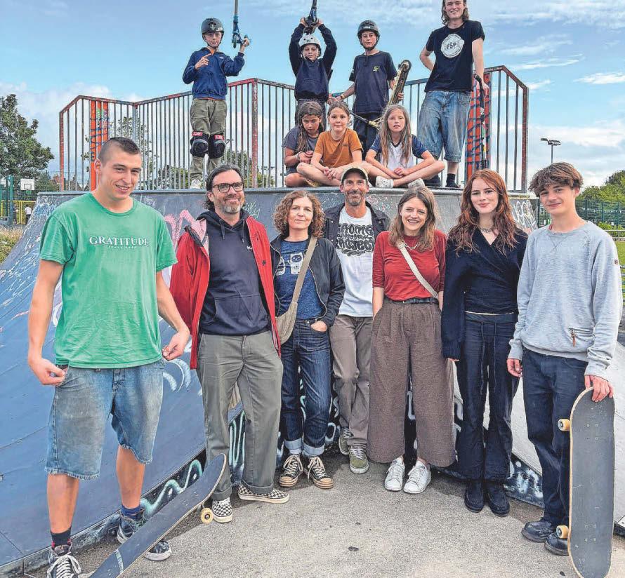 Town council on board with new skateboard site plan