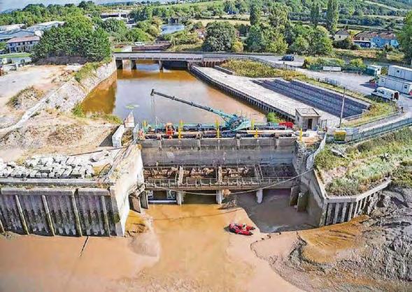 Vital work shores up the gate that protects us from threat of flooding