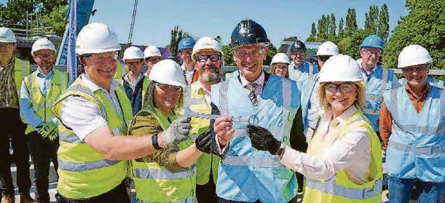 Milestone in big build for future