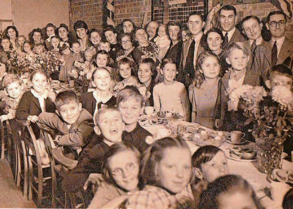 The years of rationing and shortages were forgotten at street parties