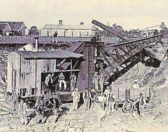 Railway line building 'in spirit of original navvies'