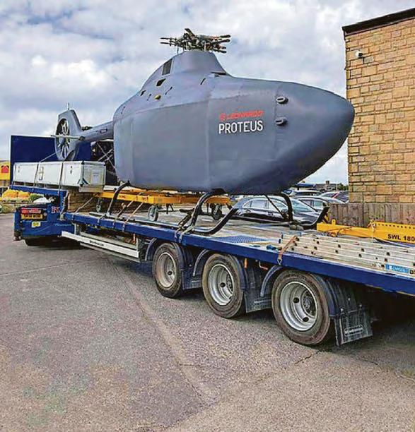 Proteus model makes public showing