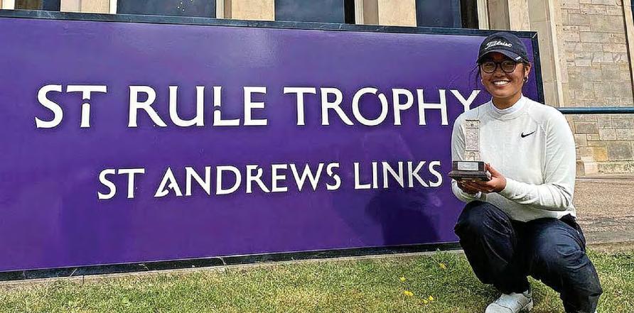 Xanh scores victory at the home of golf in Rule Trophy