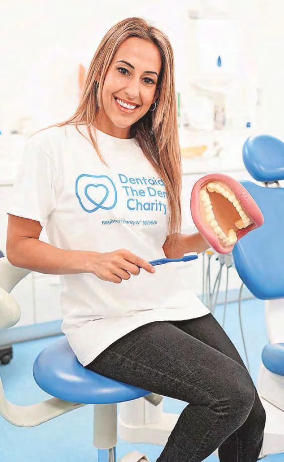Ms Great Britain finalist who wants everyone to share her healthy smile