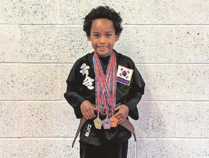 Prestigious event sees plenty of medals accrued