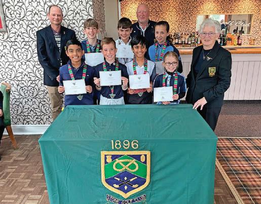 Stars of the future shine over nine holes at Stone Golf Club