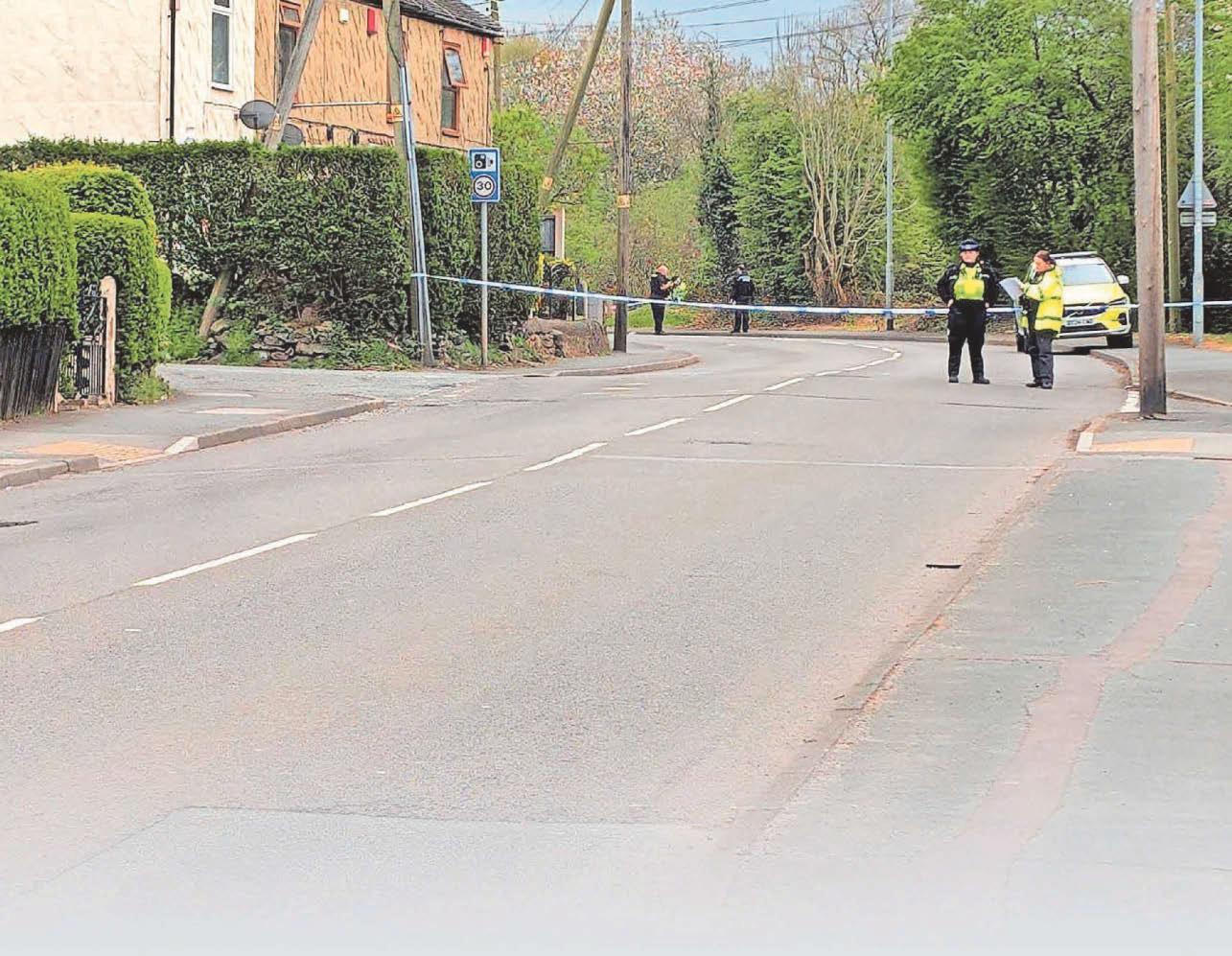 Man attacked with axe and knife by gang of bikers