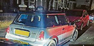 Two arrested after cops find stolen Mini