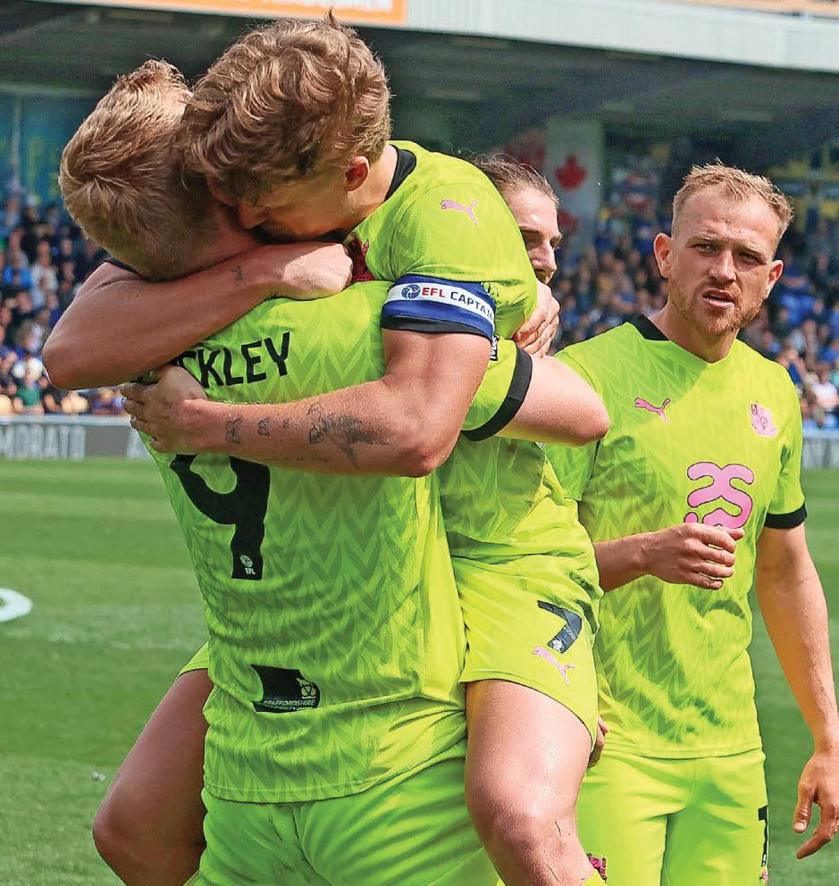 Promotion is just the first part as Vale now set their sights on clinching title...