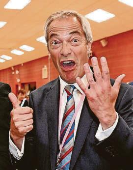 We are now main opposition party, says Reform's Farage