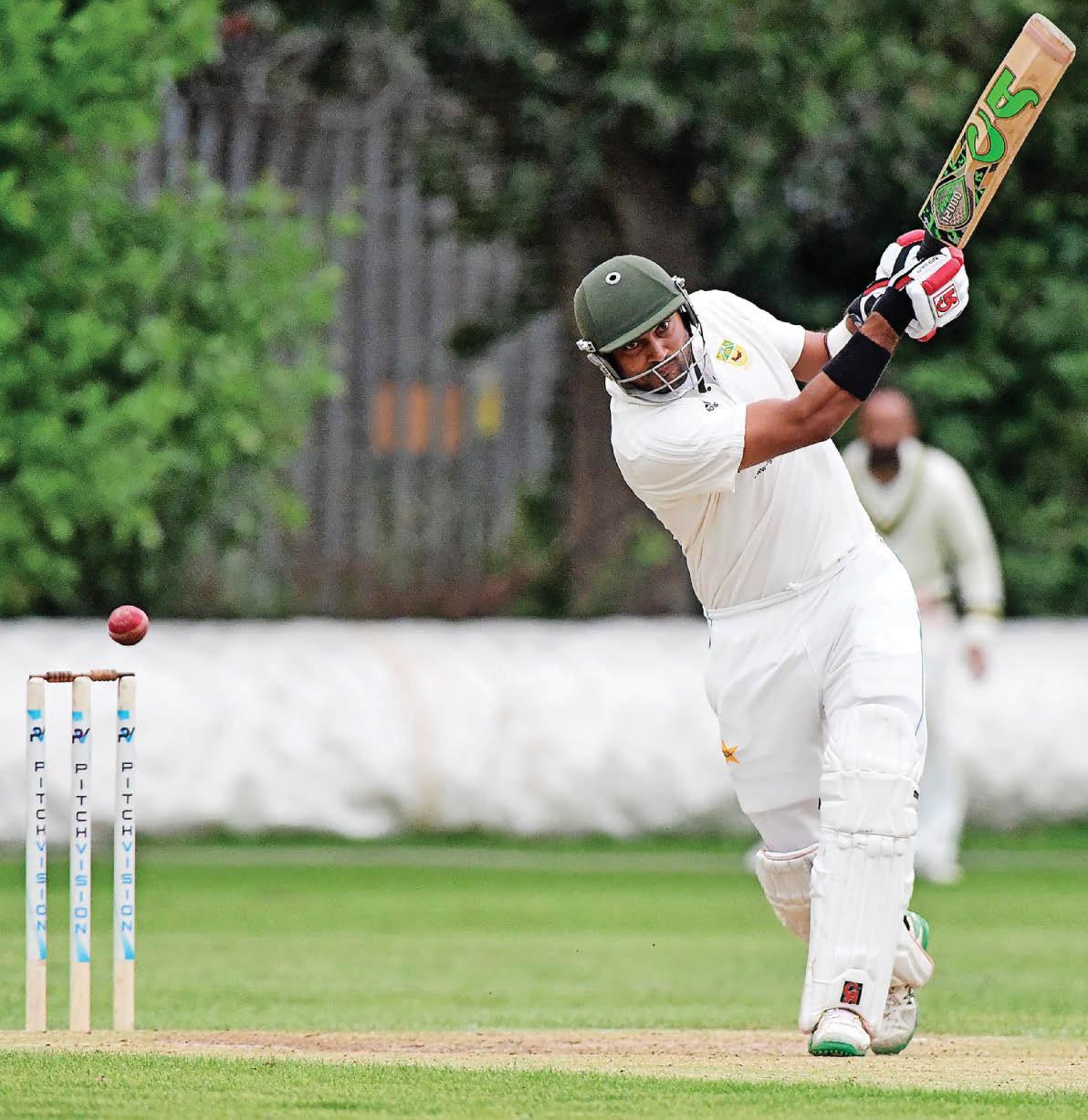 Brutal Khan batters Park bowlers into submission for an easy Cheadle win