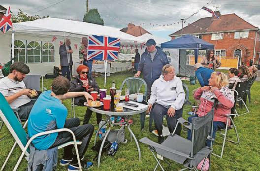 Street comes together for VE Day