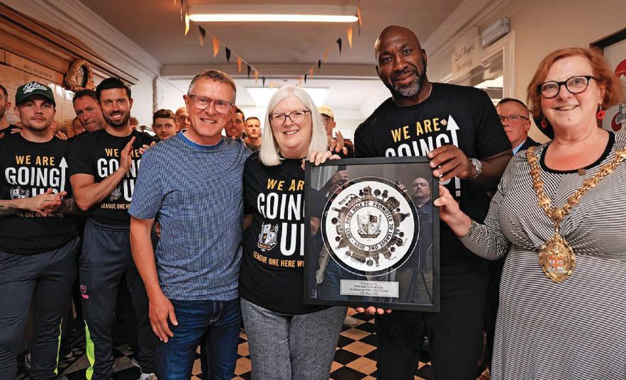 'Today we felt the ripple effect our promotion has had on the community'