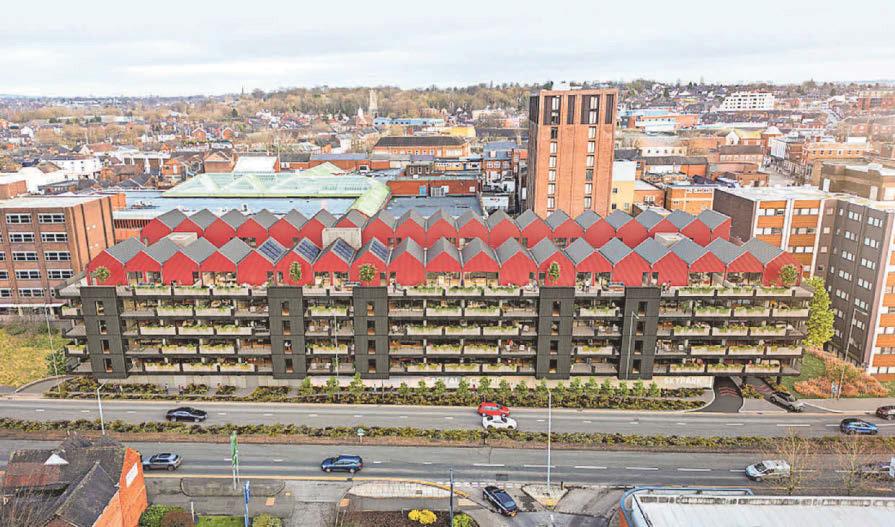 'Imagine being the first to say you live in former car park'