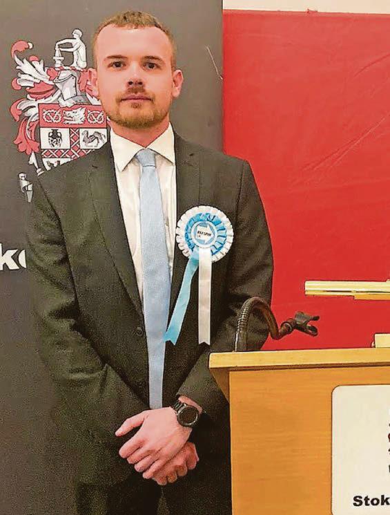 Luke is city's first Reform councillor