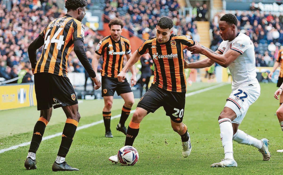 Potters are linked with summer move for Luton middle man Dabo