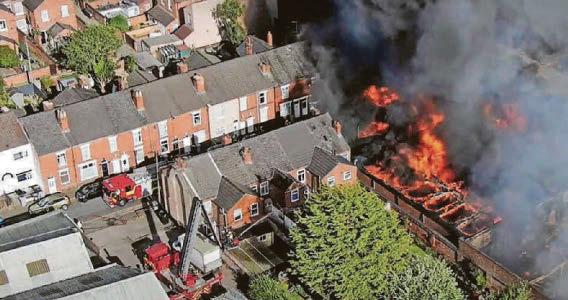 Teenage arsonists put lives at risk by starting massive blaze at former print works
