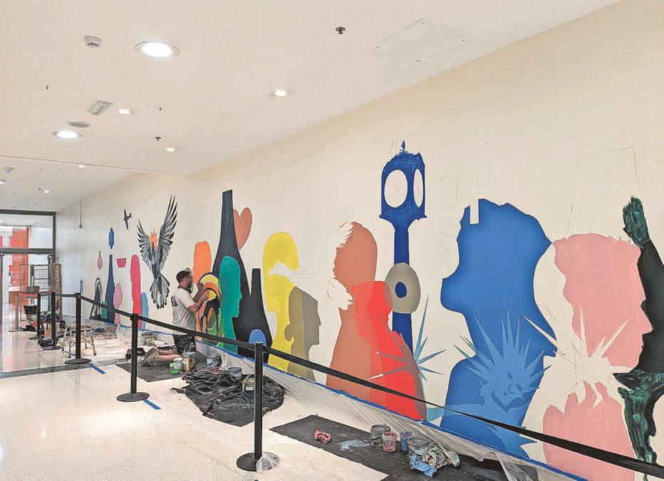 Murals bring city's 'rich history' to life