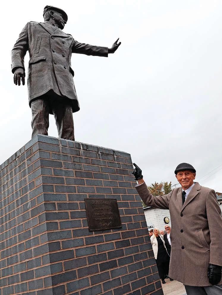 Manager of month for boss Darren as statue is unveiled for Port Vale legend Rudge!