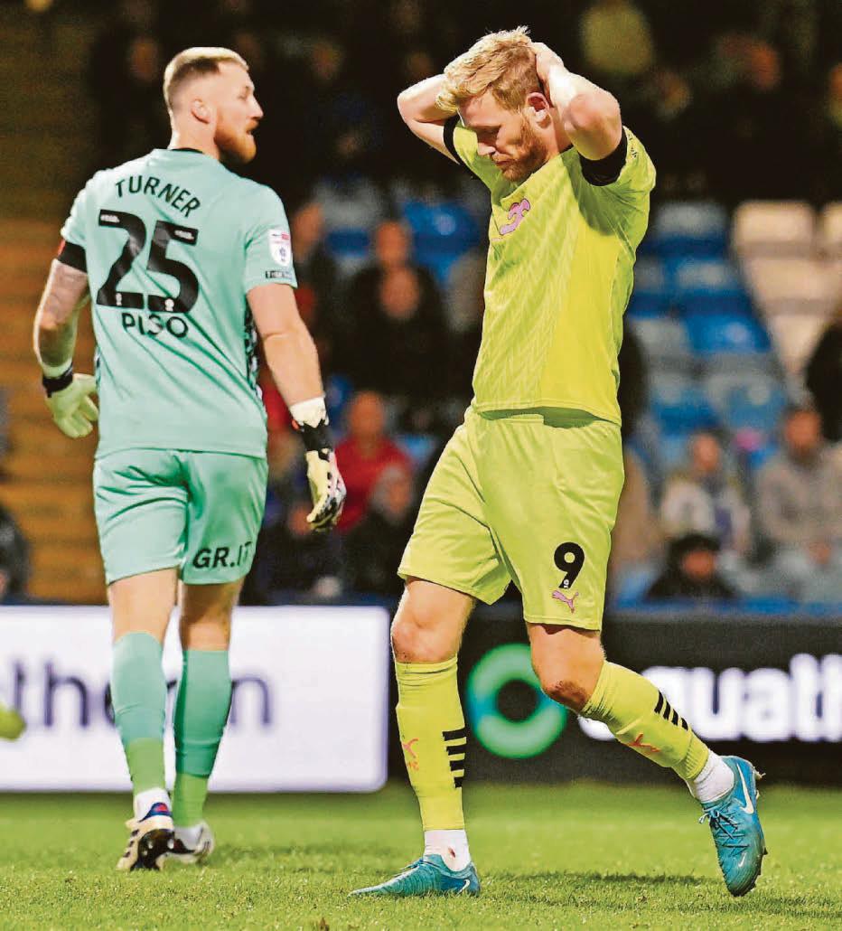 Vale are off target as they lose out on Gillingham trip