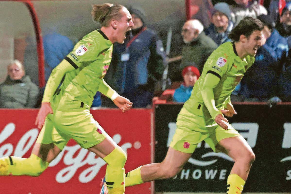 Curtis is Valiants' late goal hero to secure reward on their travels