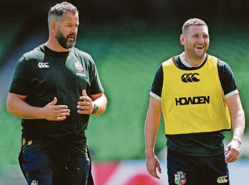 Spots still open for Lions Test - Farrell