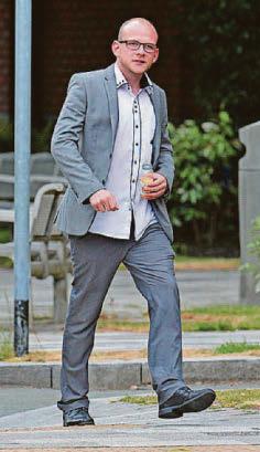 Victim needed surgery after clubber bit off 'half his ear'