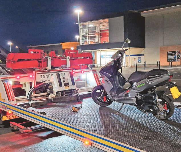 10 arrests in crackdown on 'anti-social biking' hotspots