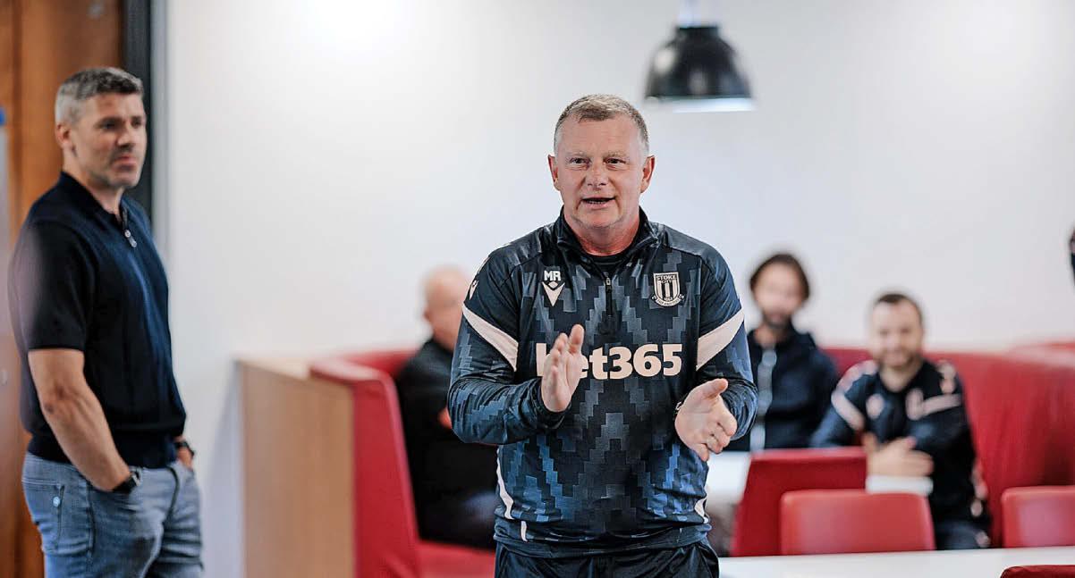 Boss looks for bonds to form as Potters spend time in the sun...