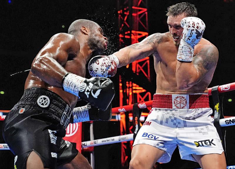 Victorious Usyk's status undisputed