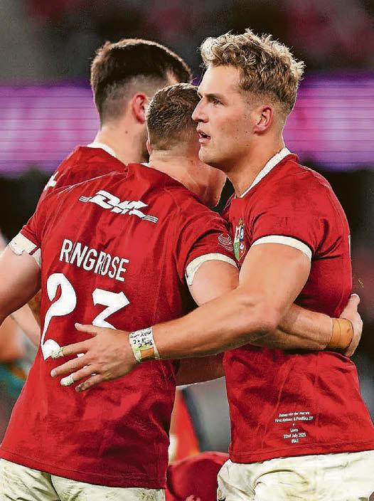 Battling Lions cling on to scrape a win