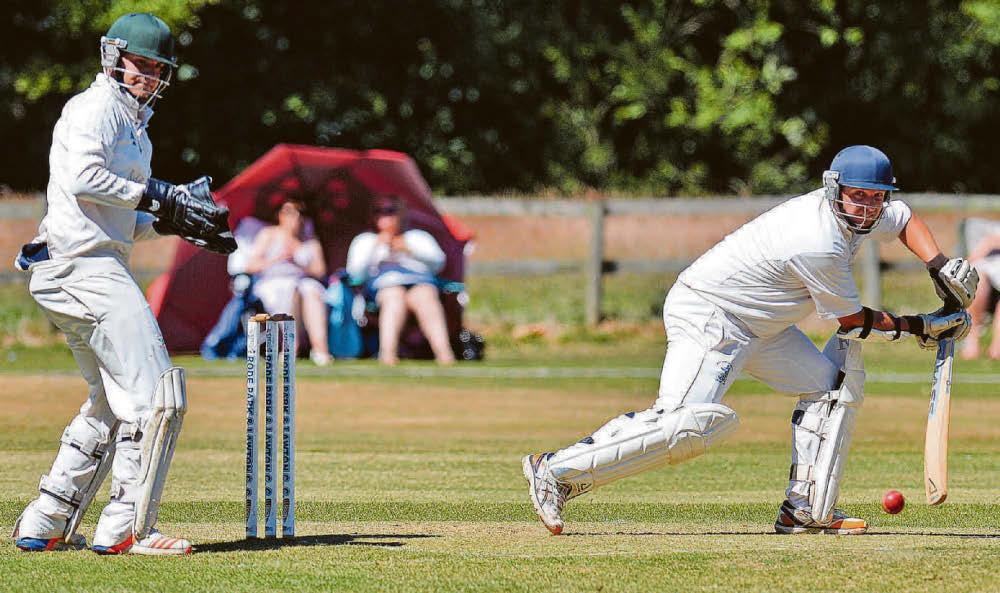 Leaders remain out on top after easing to 77 win run