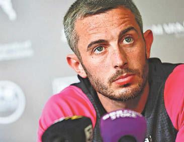 Garrity happy to be back after 'weird time' with double injury