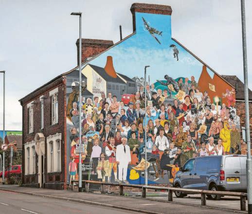 Should they be on mural – or is that just too off-the-wall?